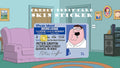 Family Guy "Peter Griffin License" Credit/Debit Card Skin Sticker Decal. Fits Small Chip.