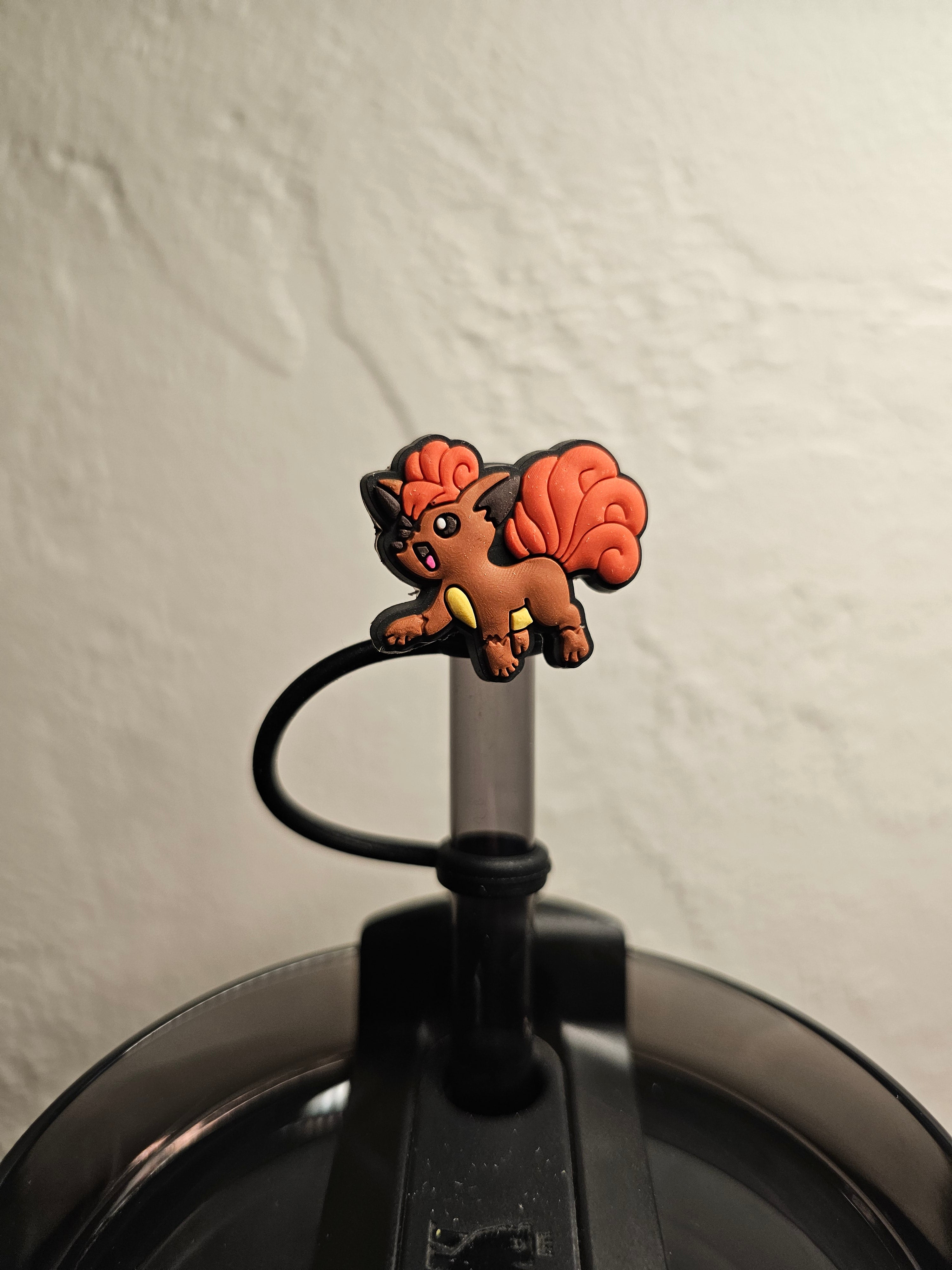 Pokémon Straw Toppers. 10mm Straw Opening. 4 Pack.