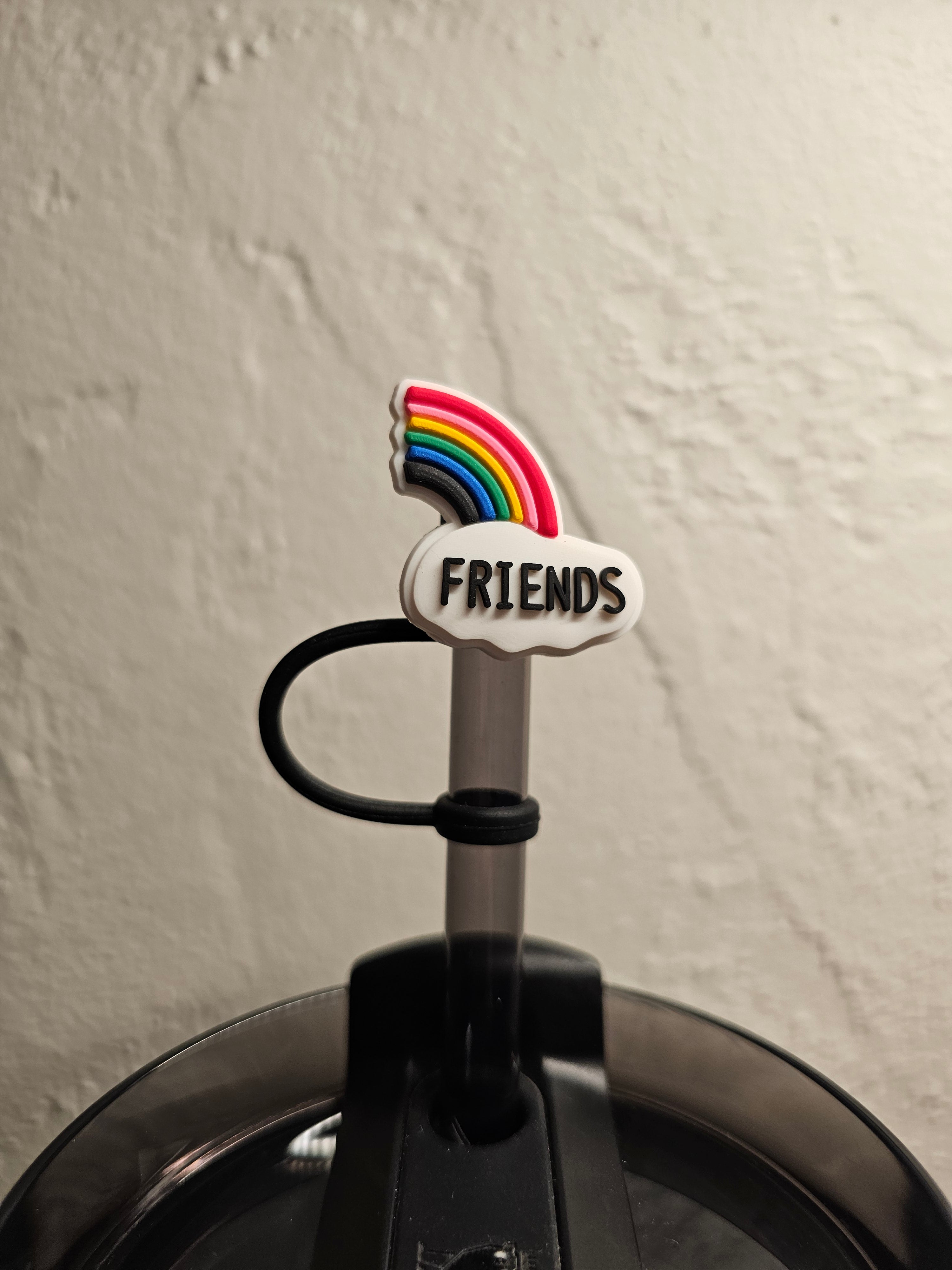 Best Friends Straw Toppers. 10mm Straw Opening. 2 Pack.