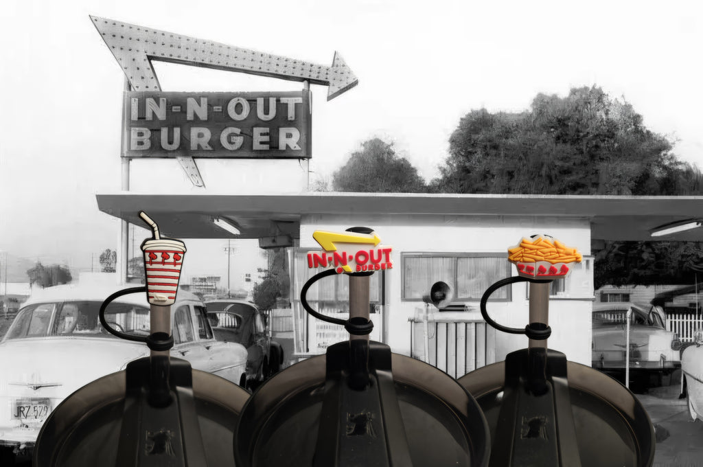 In N Out Straw Toppers. 10mm Straw Opening. 3 Pack.