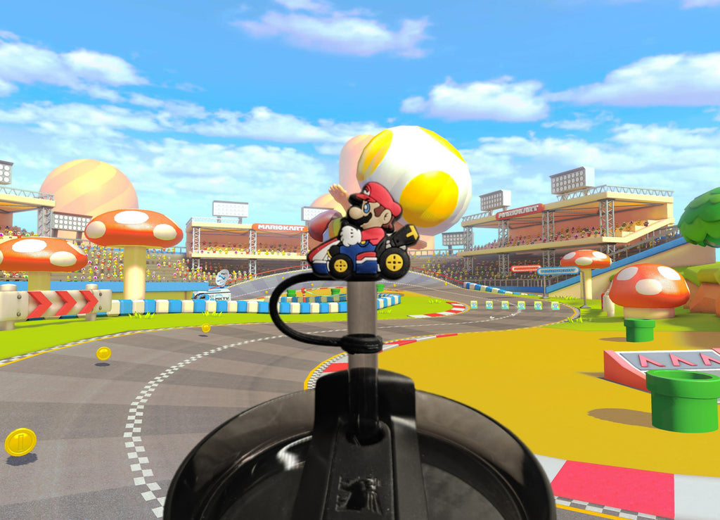 Super Mario Kart Straw Topper. 10mm Straw Opening.