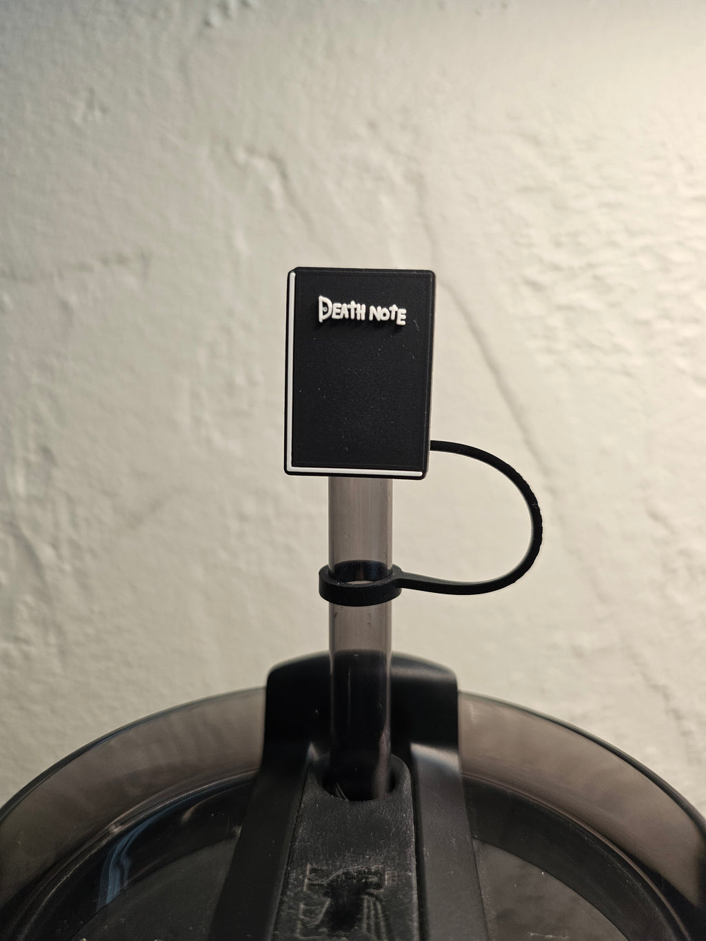 Death Note Notebook Straw Topper. 10mm Straw Opening.