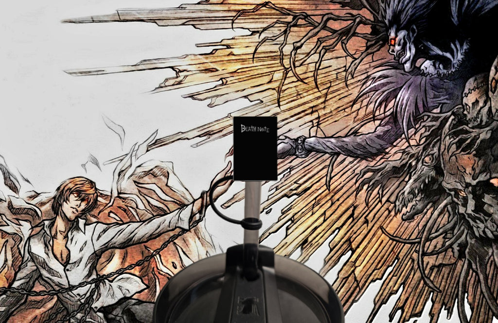 Death Note Notebook Straw Topper. 10mm Straw Opening.