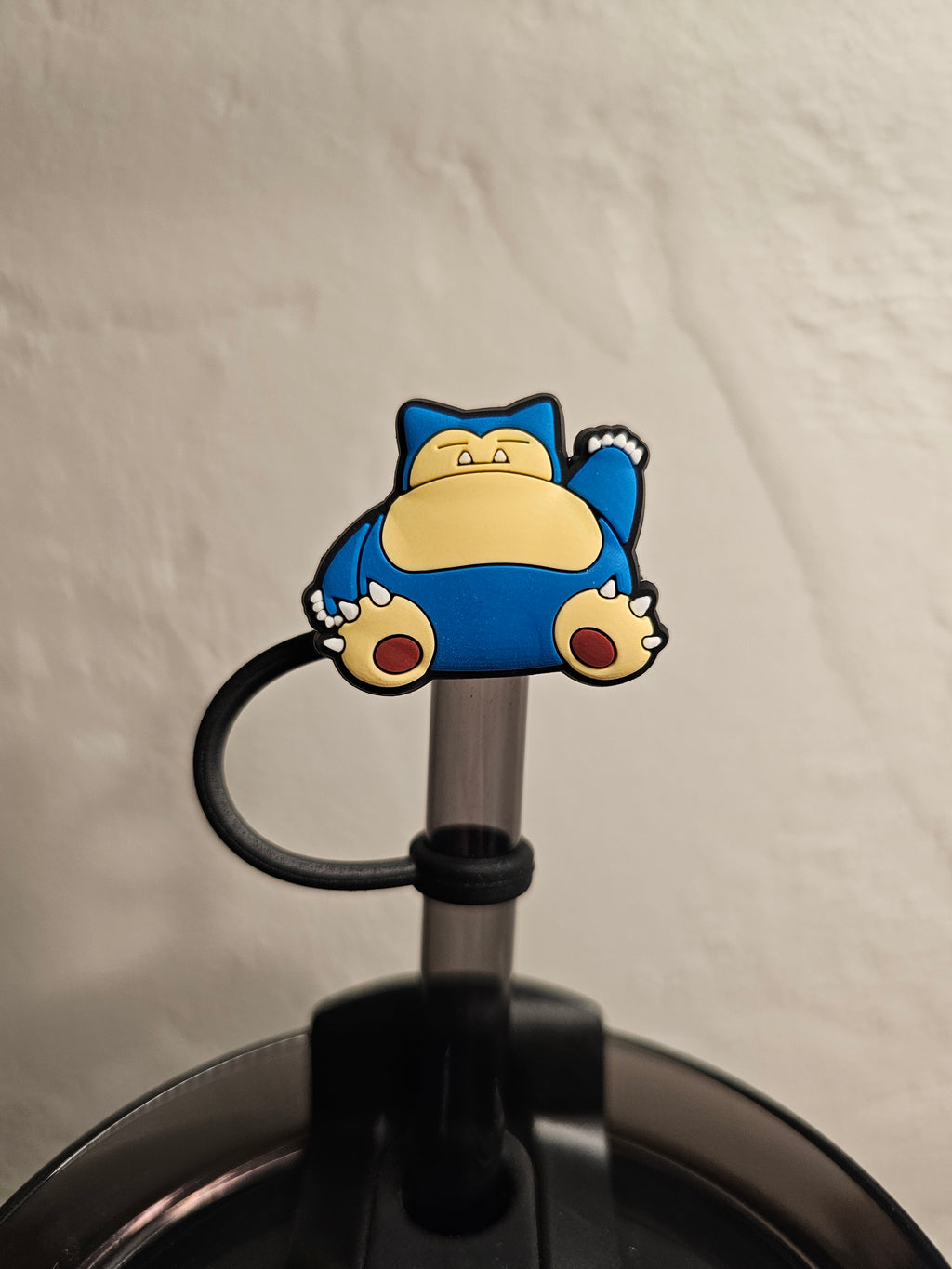 Pokémon Snorlax Straw Topper. 10mm Straw Opening.