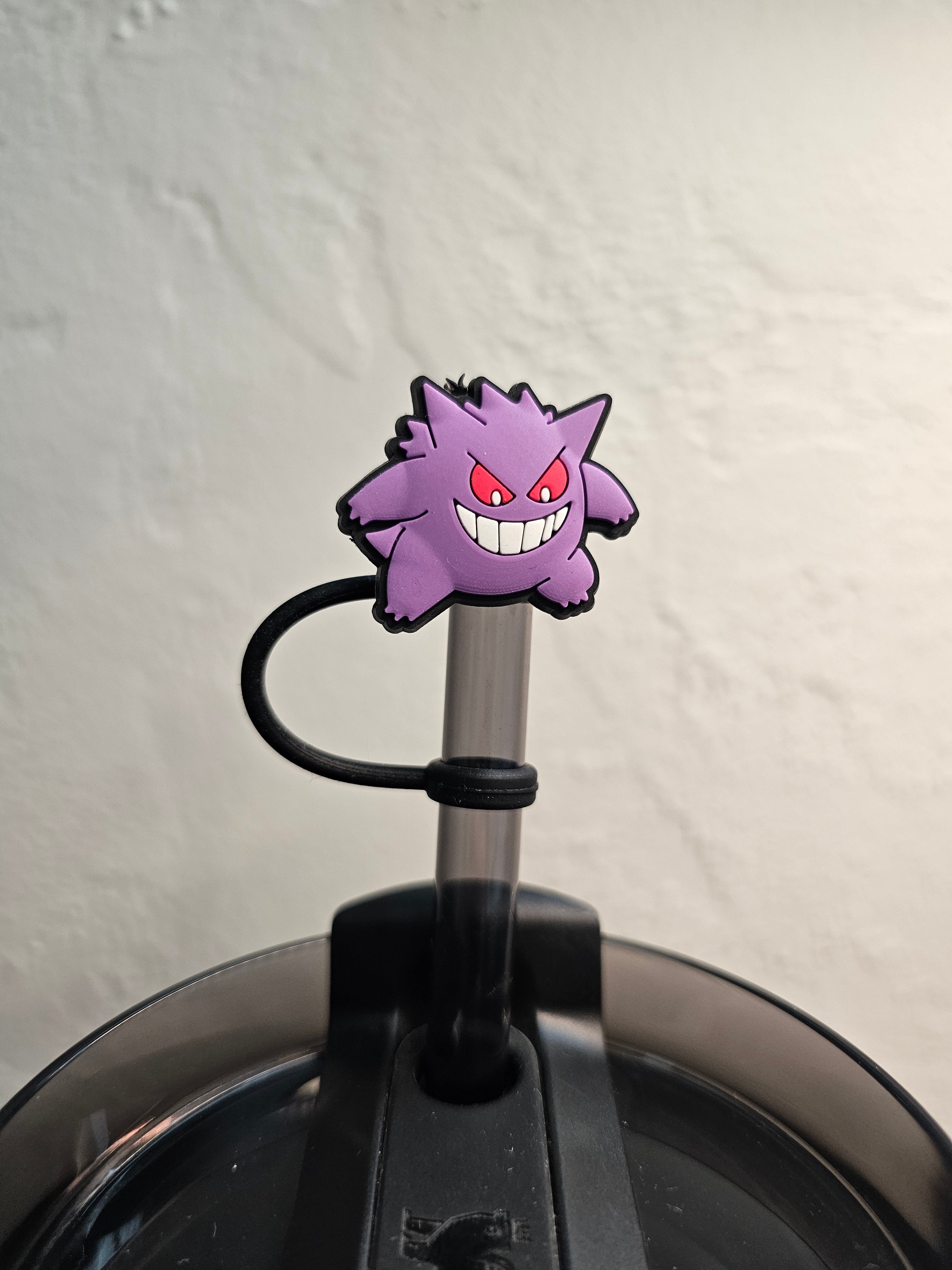 Pokémon Straw Toppers. 10mm Straw Opening. 2 Pack.