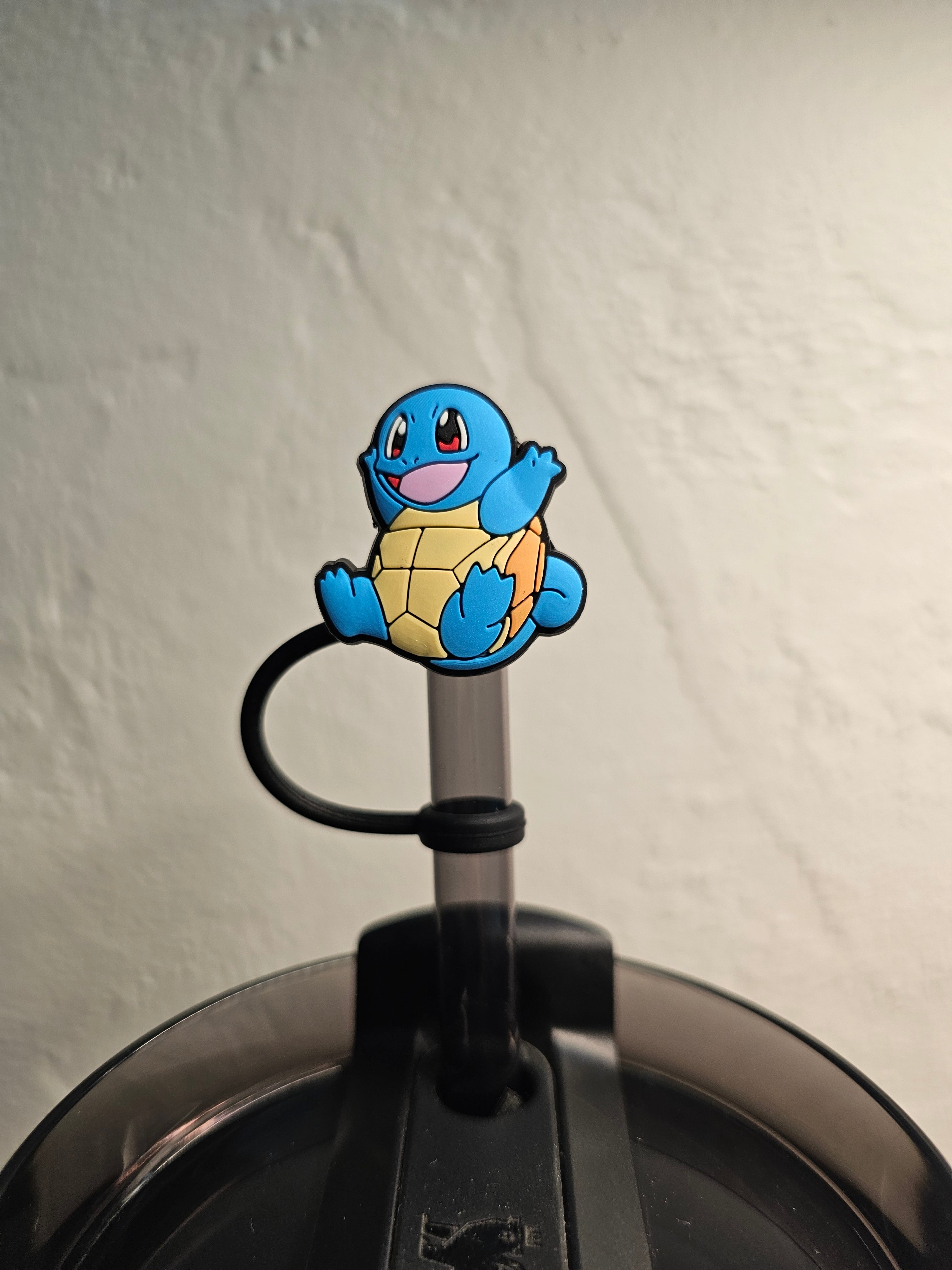 Pokémon Straw Toppers. 10mm Straw Opening. 3 Pack.