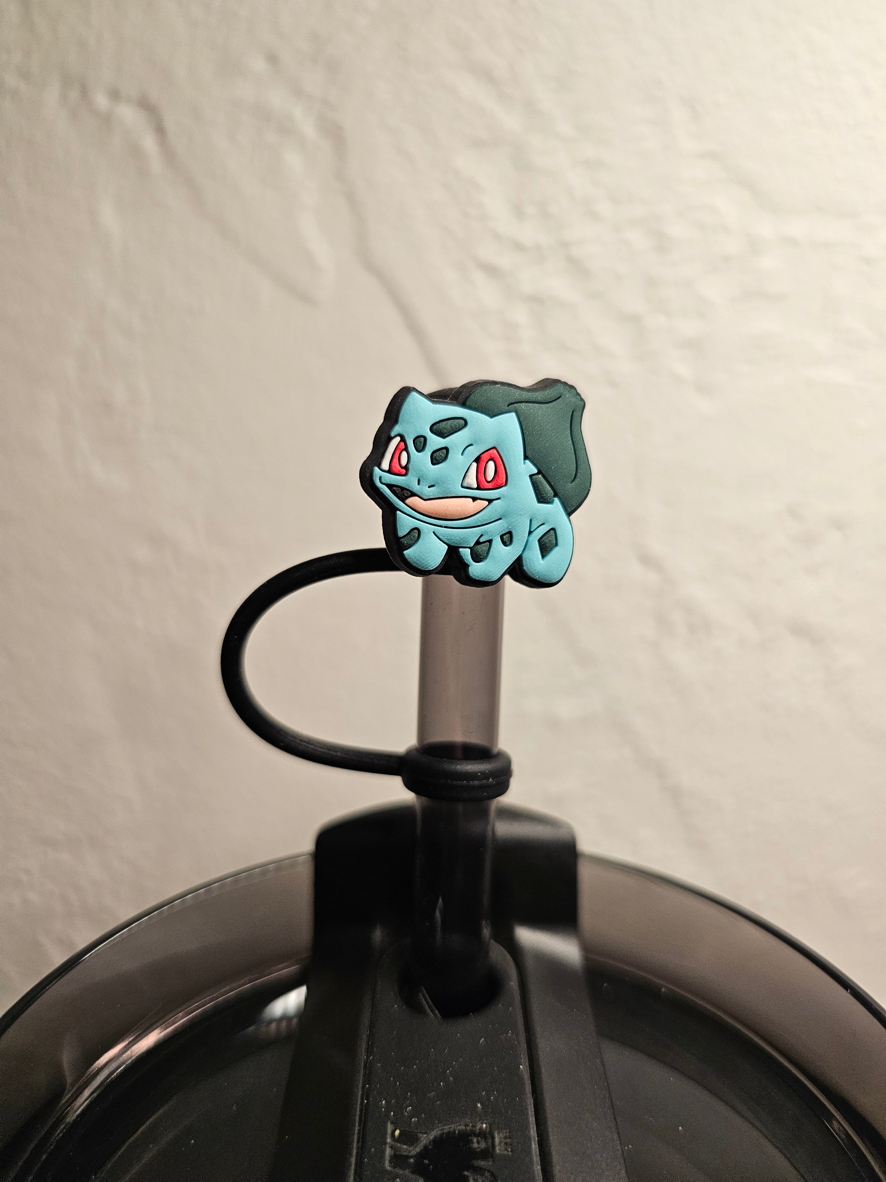 Pokémon Straw Toppers. 10mm Straw Opening. 4 Pack.