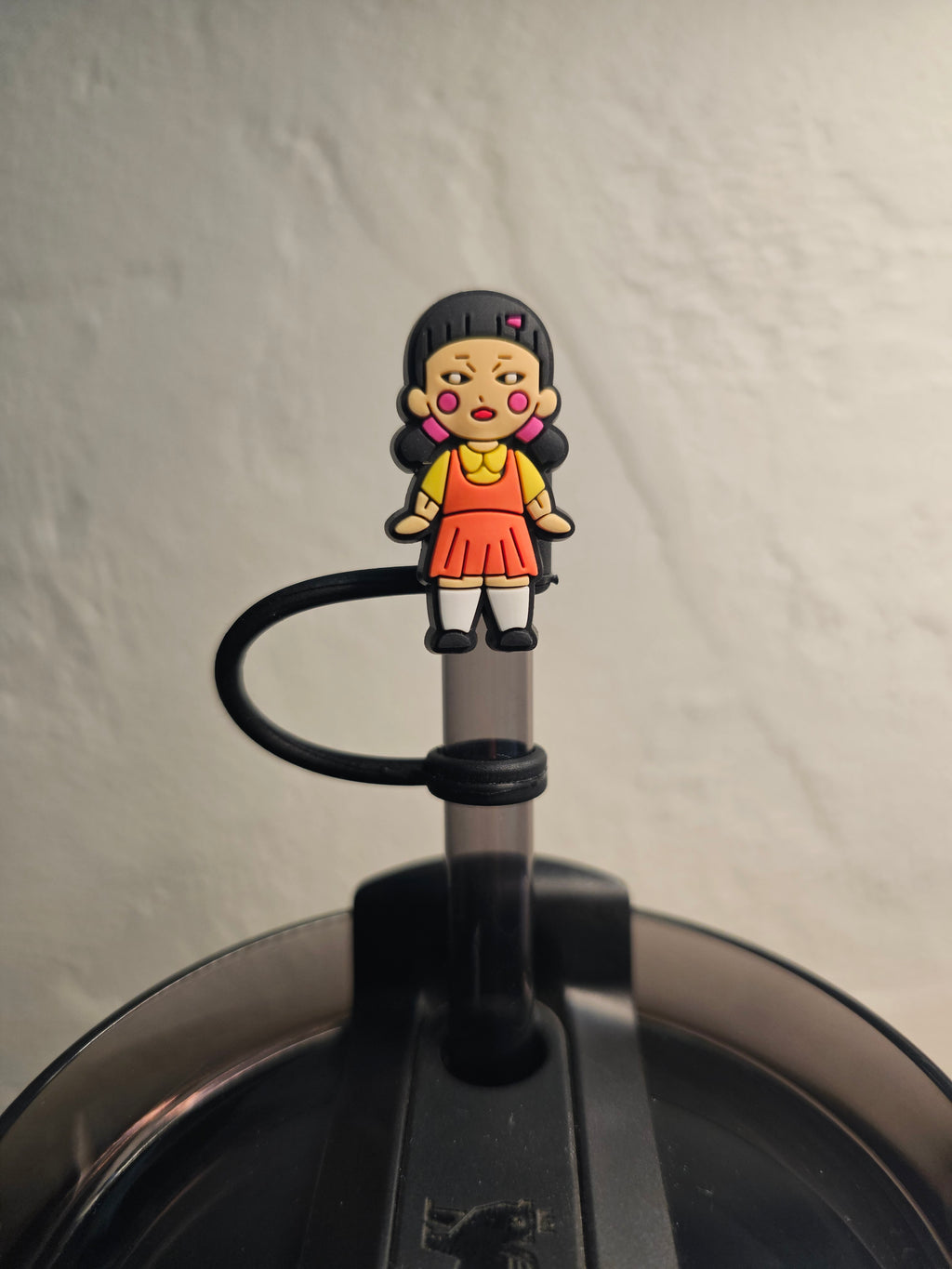 Squid Games Straw Toppers. 10mm Straw Opening. 3 Pack.