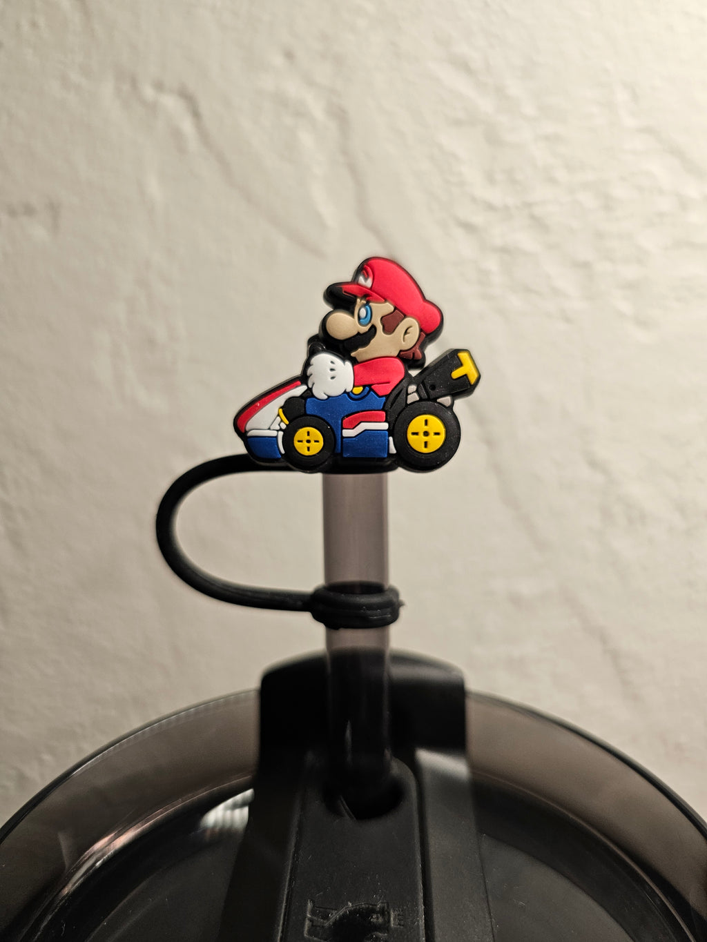 Super Mario Kart Straw Topper. 10mm Straw Opening.