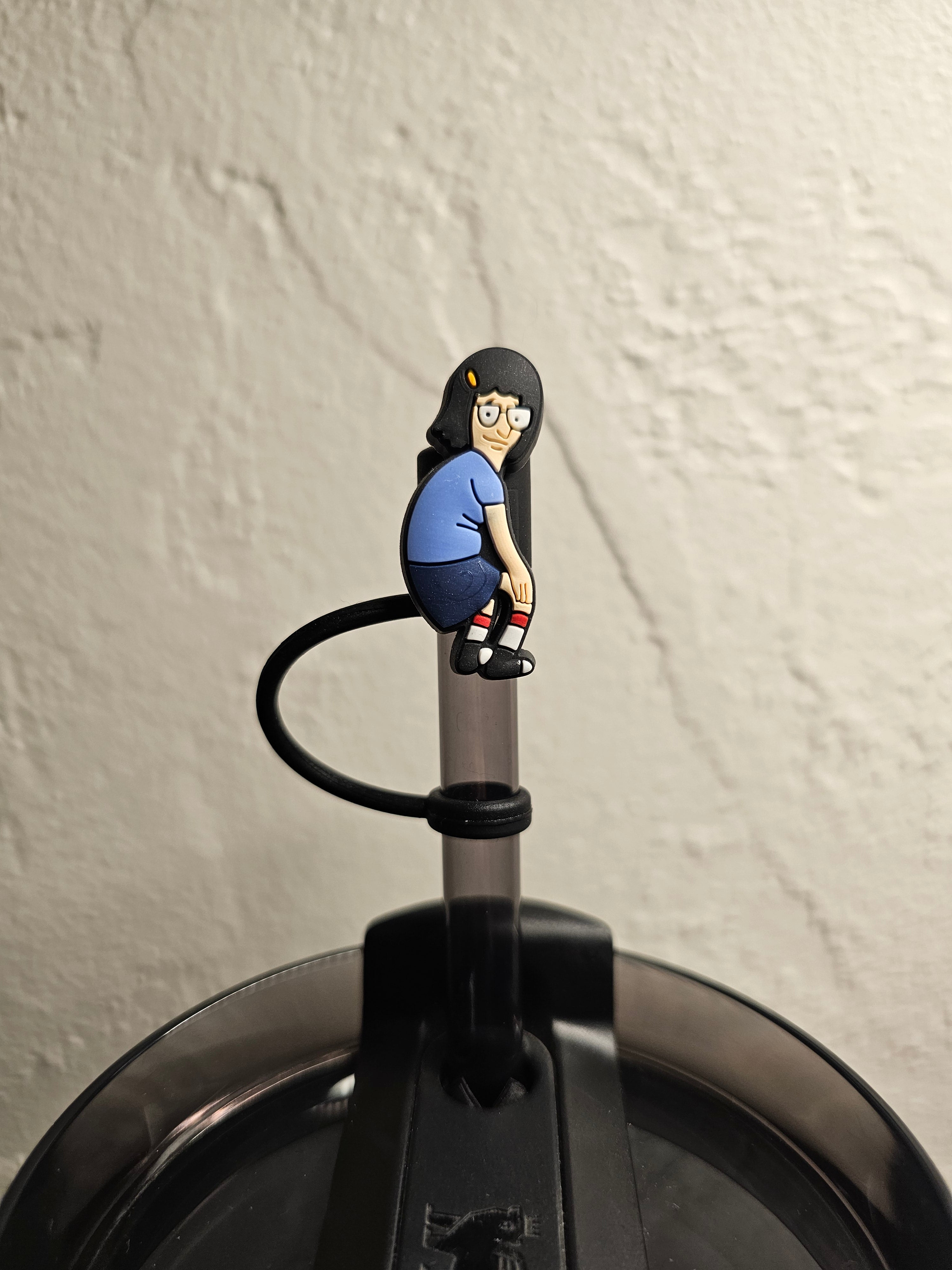 Bobs Burgers Straw Toppers. 10mm Straw Opening. 2 Pack.