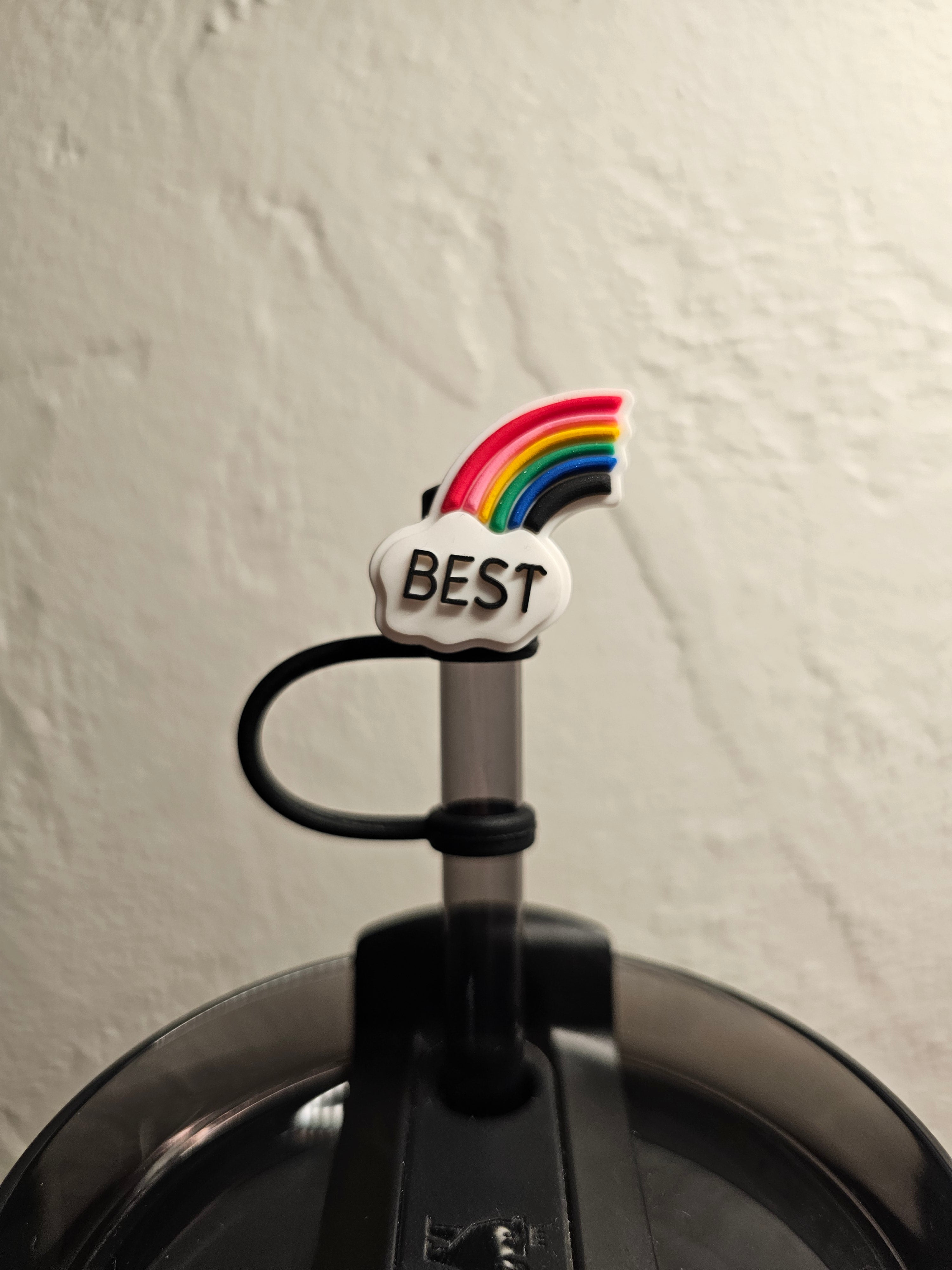 Best Friends Straw Toppers. 10mm Straw Opening. 2 Pack.