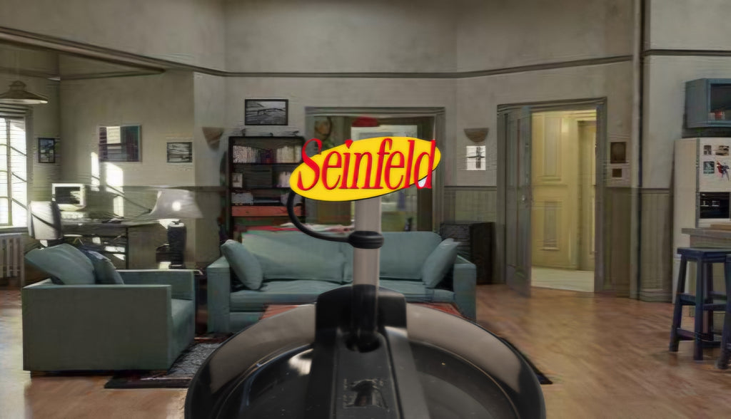 Seinfeld Logo Straw Topper. 10mm Straw Opening.